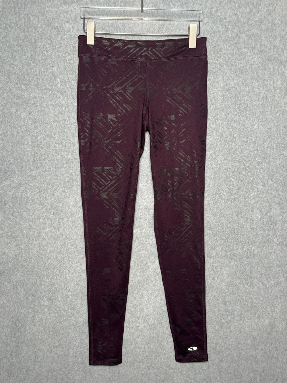 Champion duo dry purple print leggings sz S